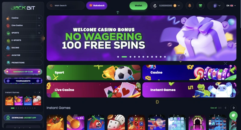 Jackbit Homepage